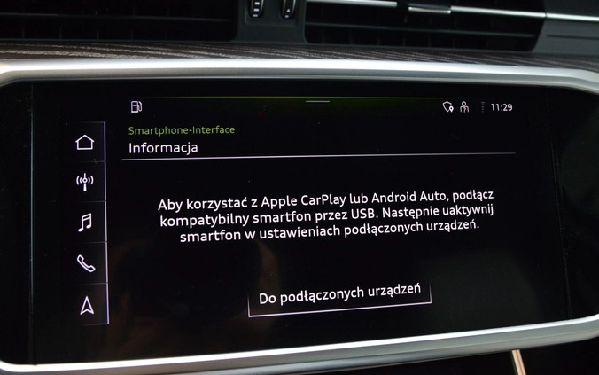 Audi A6 cena 269900 przebieg: 30910, rok produkcji 2023 z Pruszcz Gdański małe 781
